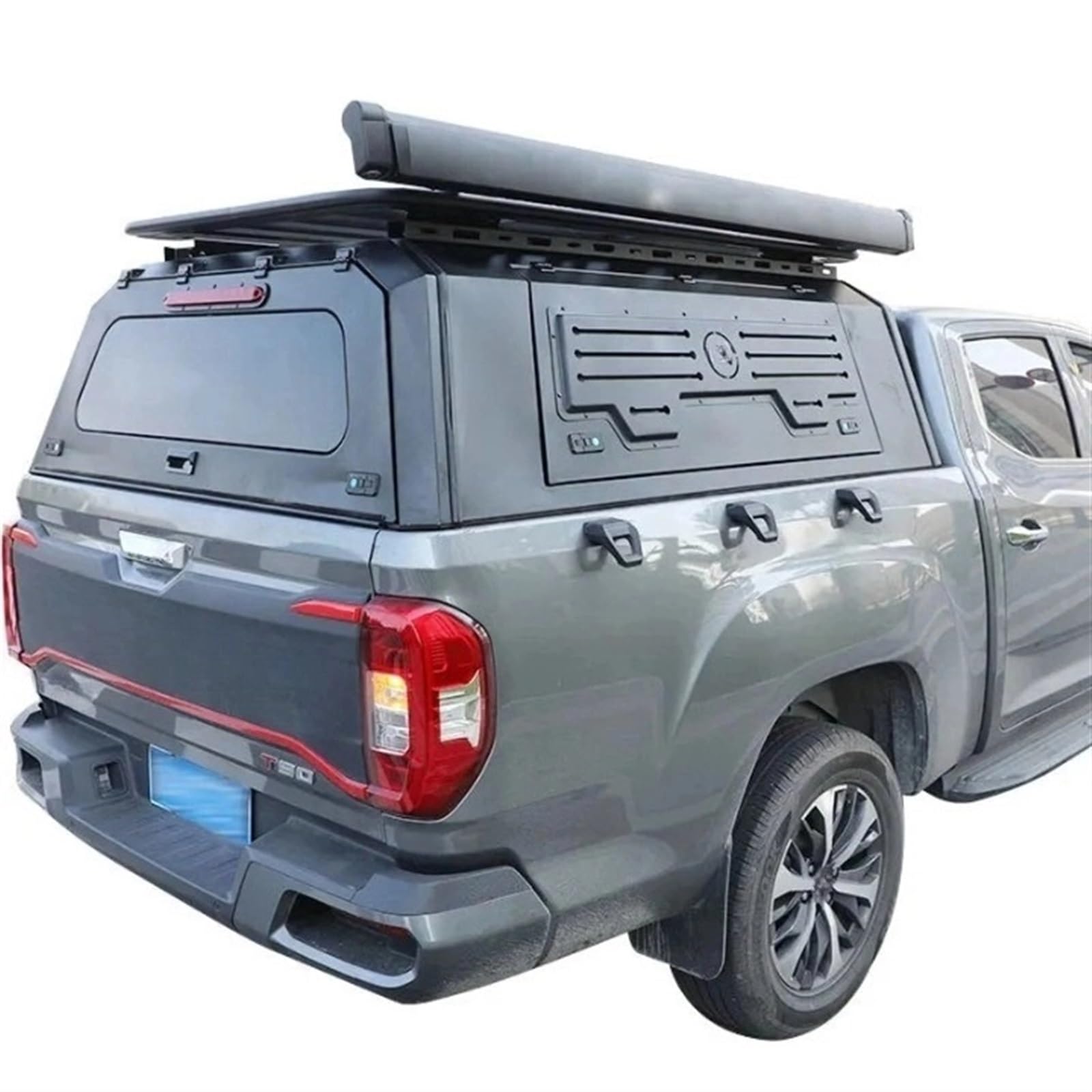 Pickup Pick Up Truck Steel Dual Cab Hardtop Topper Tonneau Cover Truck Canopy Compatible For Dmax