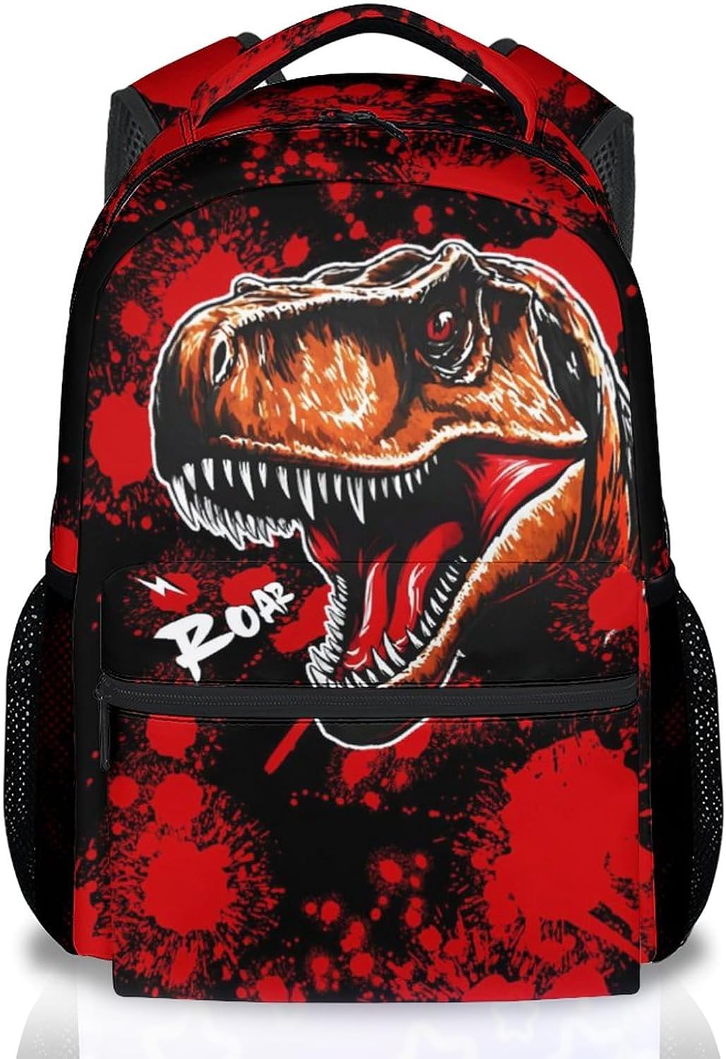 Backpack for Boys Kids Dinosaur Backpacks for Toddler - 17 Inch Water-Resistant Truck Bookbag for School Travel Camping