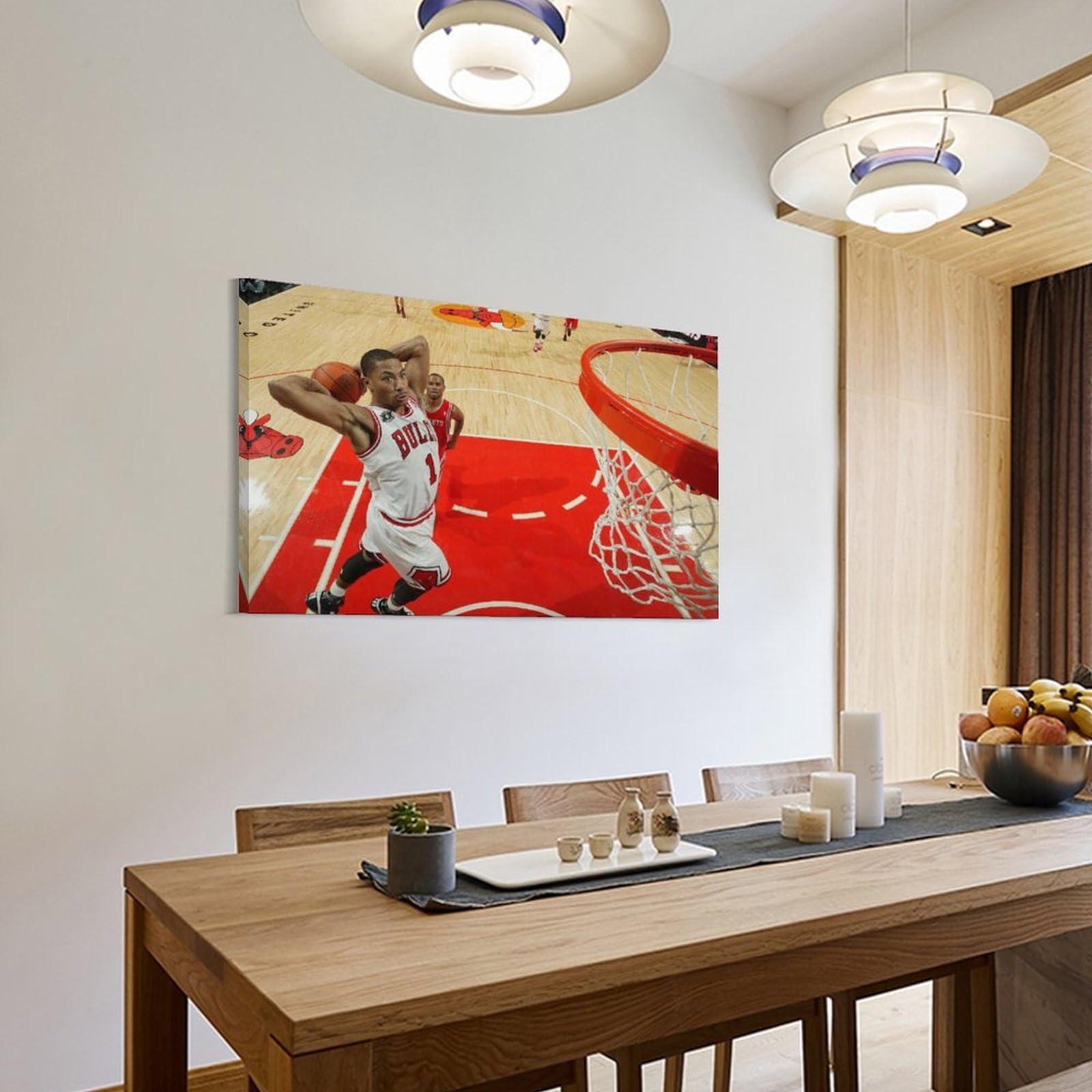 デリック・ローズ インテリアアート レッド デリック・ローズ インテリアアート レッド