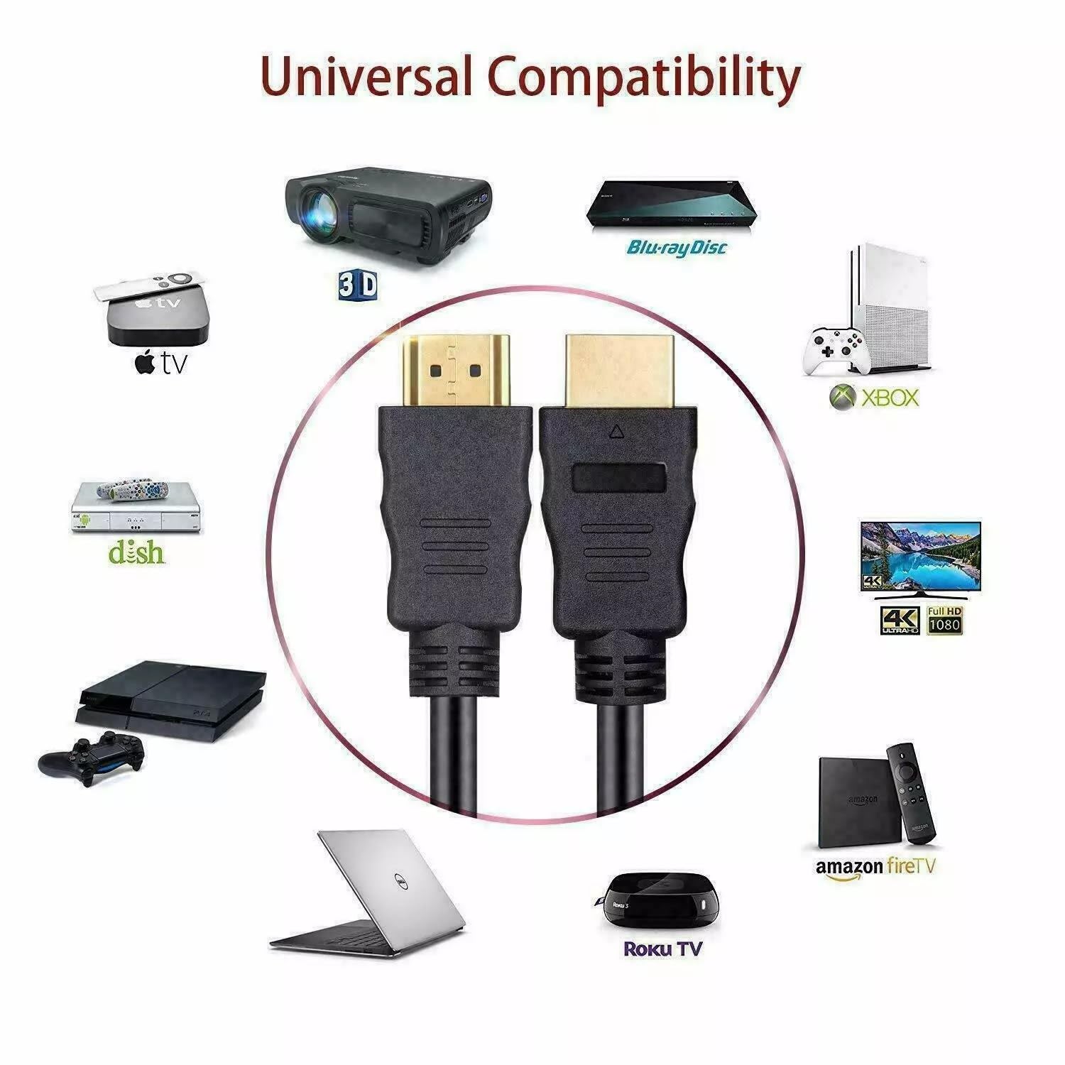 Amazon.com: Musstad HDMI Cable to HDTV Cord for Panasonic Viera TC