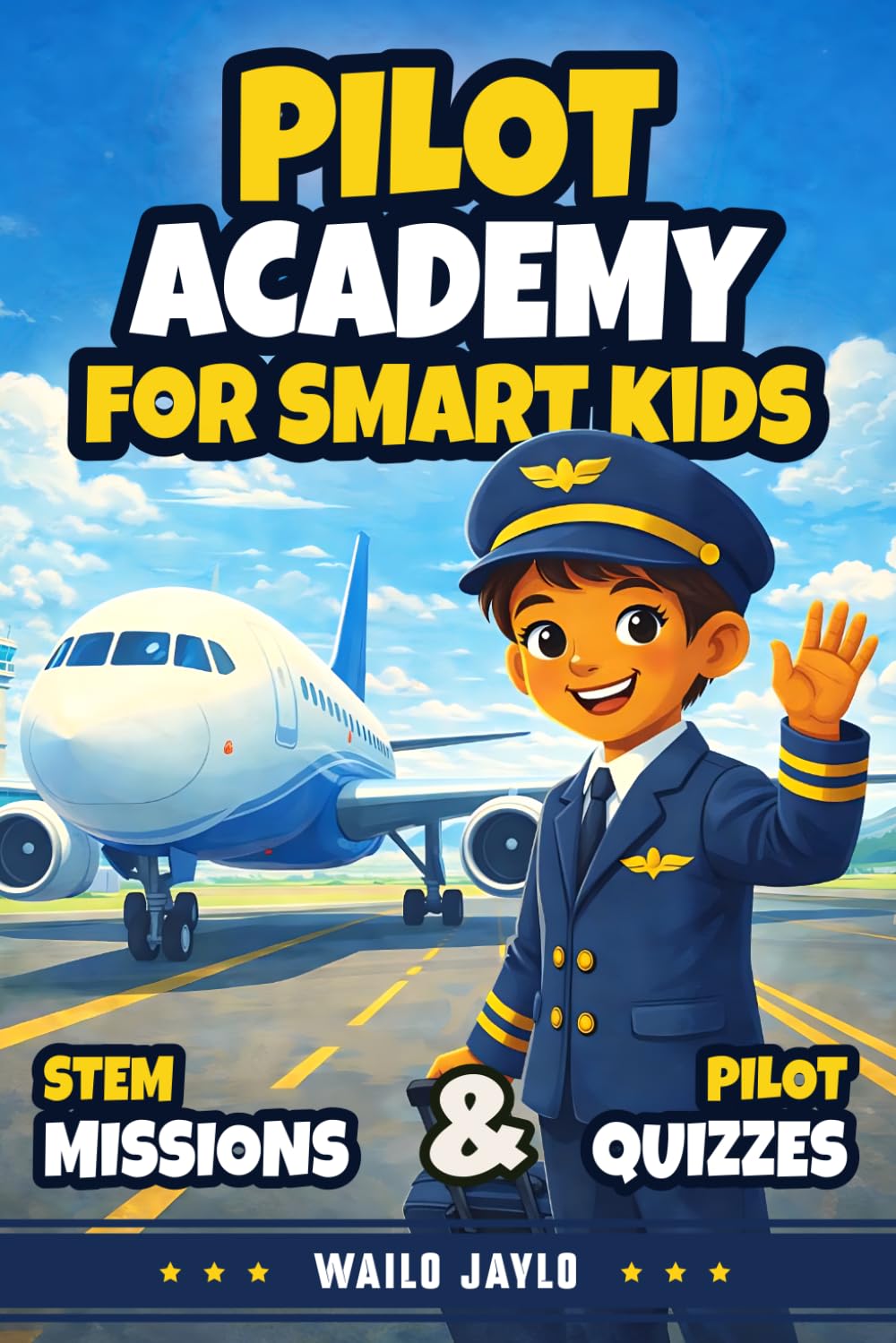 Pilot Academy for Smart Kids: Discover a wonderful story of a kid and a pilot that will explain all the principles of aviation, airplanes, and flights to your curious child (Airplane Books for Kids)