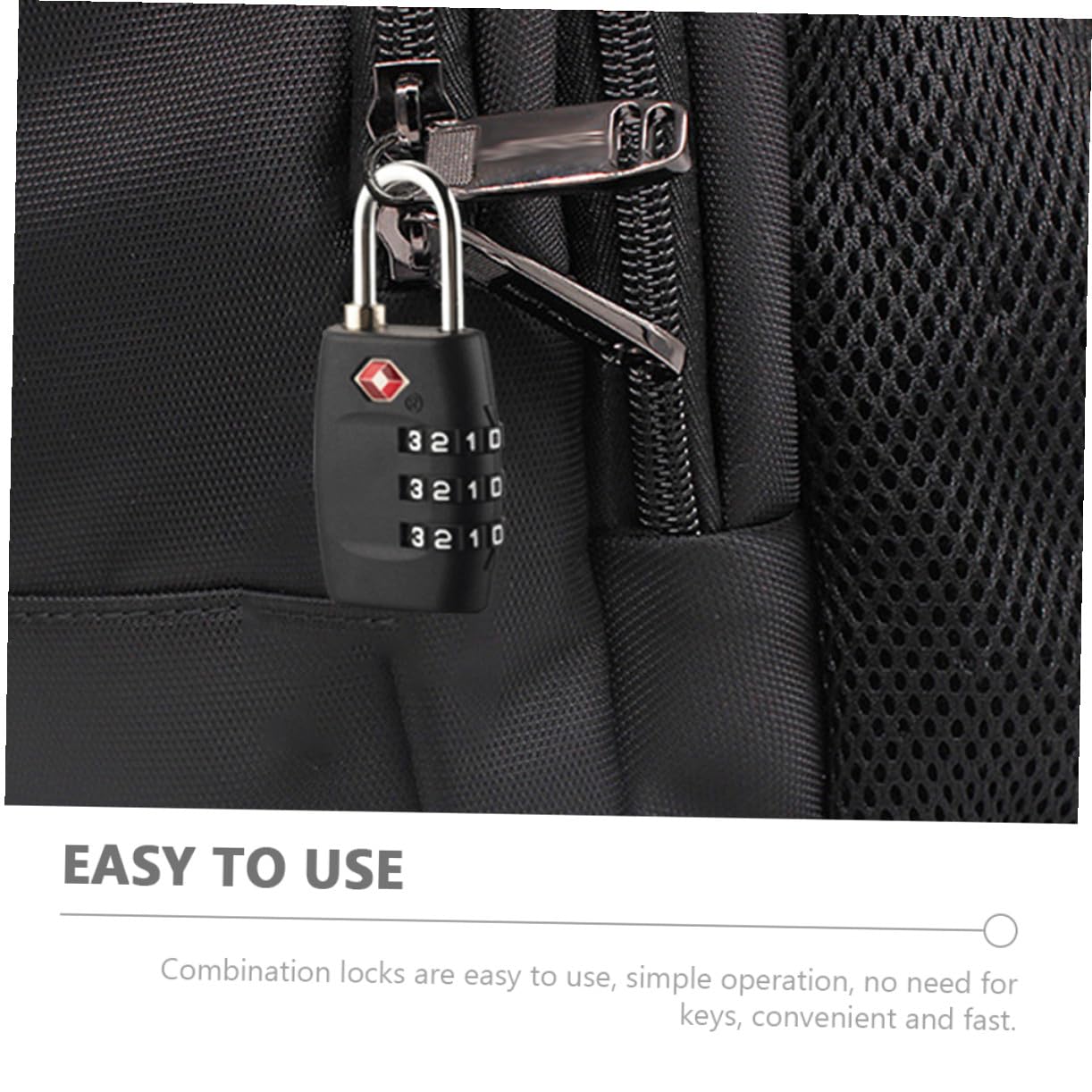 Angoily 12pezzi Serrature Combinazione Per Valigie e Bagagli Design Moderno e Facile Da Usare Adatte Per Viaggi e Zaini Sicurezza Senza Chiave Con Codice