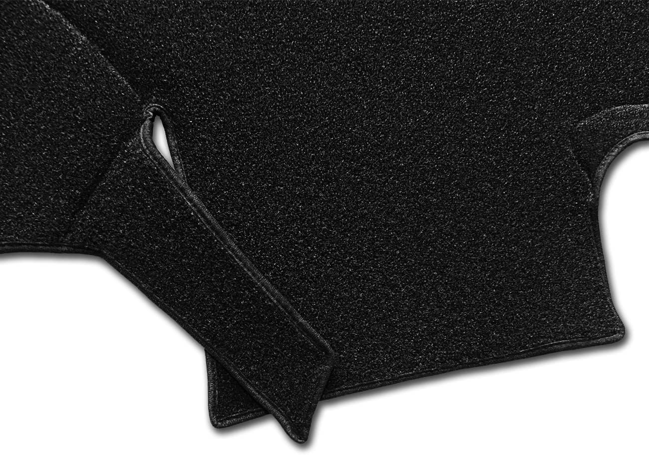 Dash Cover Mat Custom Fit for Dodge Charger 2011-2023,Dashboard Cover Pad Carpet J24 Black