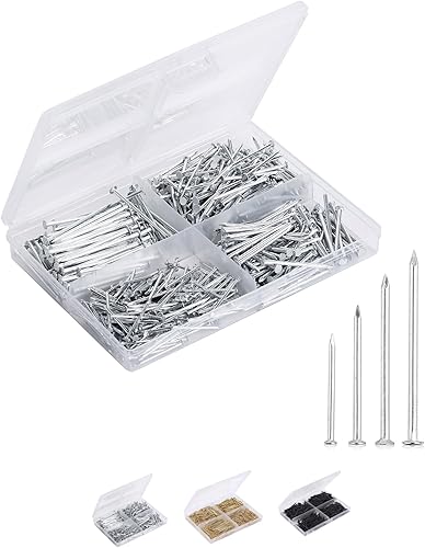 Mr Pen - Kit surtido de uñas 600 unidades uñas pequeñas uñas para colgar imágenes uñas para colgar fotos uñas para acabar uñas colgantes uñas para Mr Pen - Kit surtido de uñas 600 unidades uñas pequeñas uñas para colgar imágenes uñas para colgar fotos uñas para acabar uñas colgantes uñas para