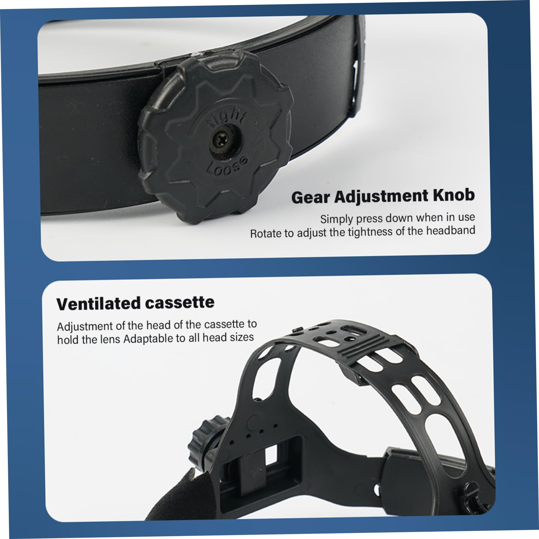 Visiera Maschera integrale antiappannamento trasparente per molatura, taglio, saldatura, PC ABS resistente agli spruzzi, resistente alla temperatura