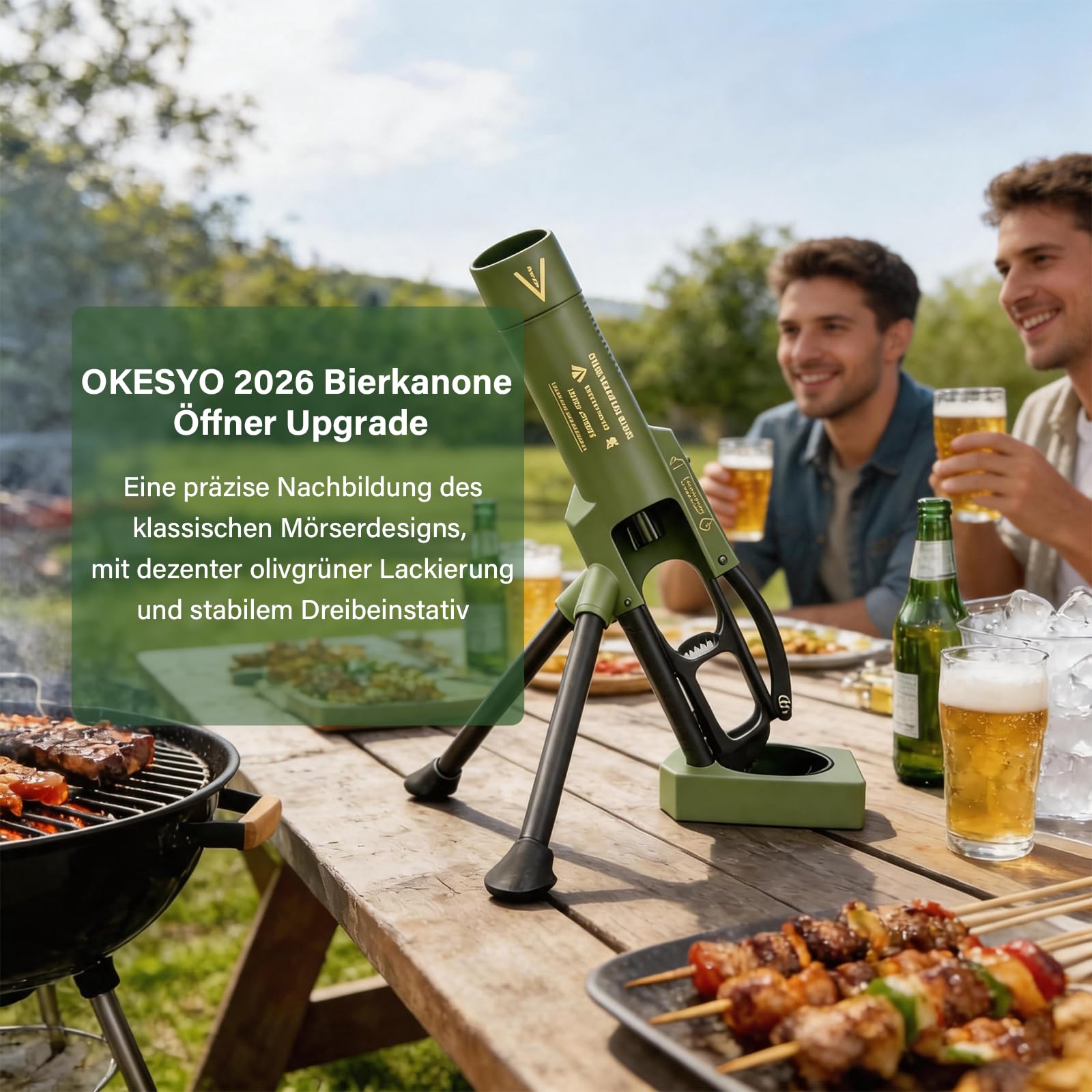 Décapsuleur de bière 500 ml - Ouvre-bouteille - Pour bars, étagères, fêtes (B, #6)
