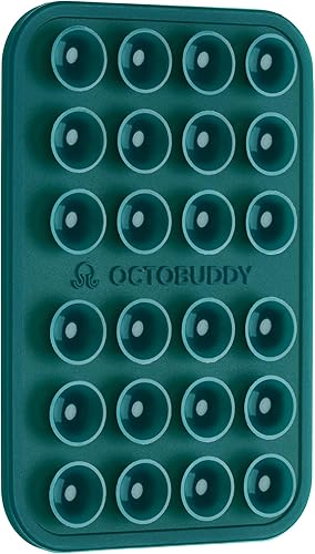 Miniatura 13 de OCTOBUDDY Classic - Funda adhesiva de silicona con succión para teléfono - Manos libres, soporte de agarre fuerte para selfies y videos - Compatible