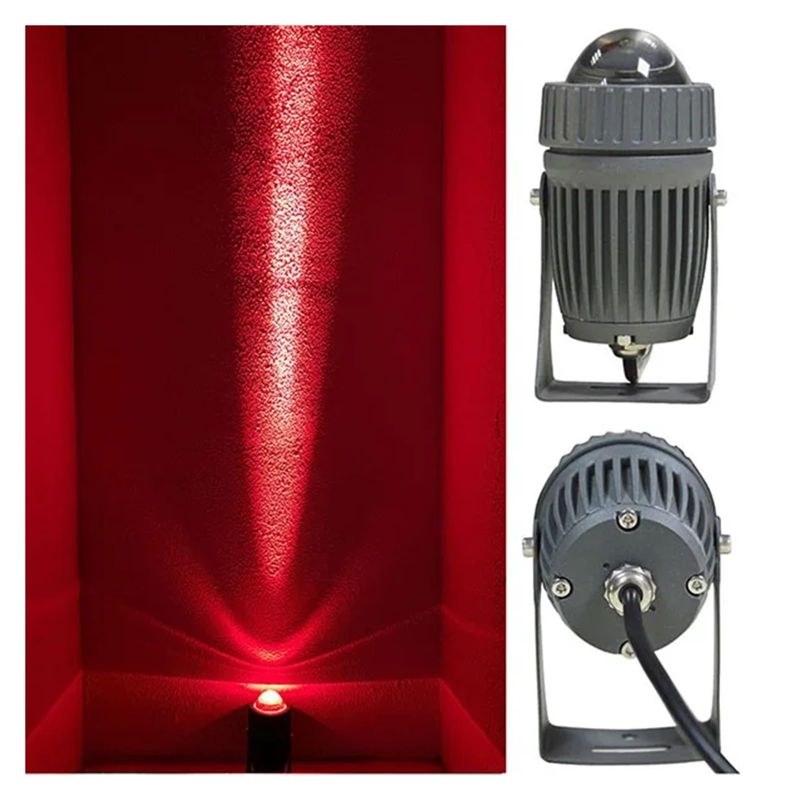 Projecteur LED étanche IP65 haute brillance pour illuminer un grand mur extérieur