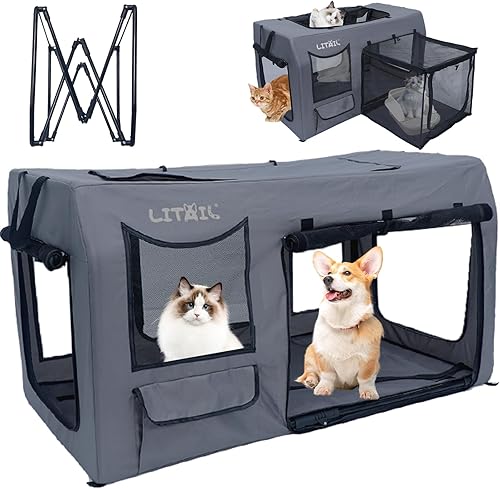Corralito para gatos Negro -,Gris,https://www.amazon.com/dp/undefined