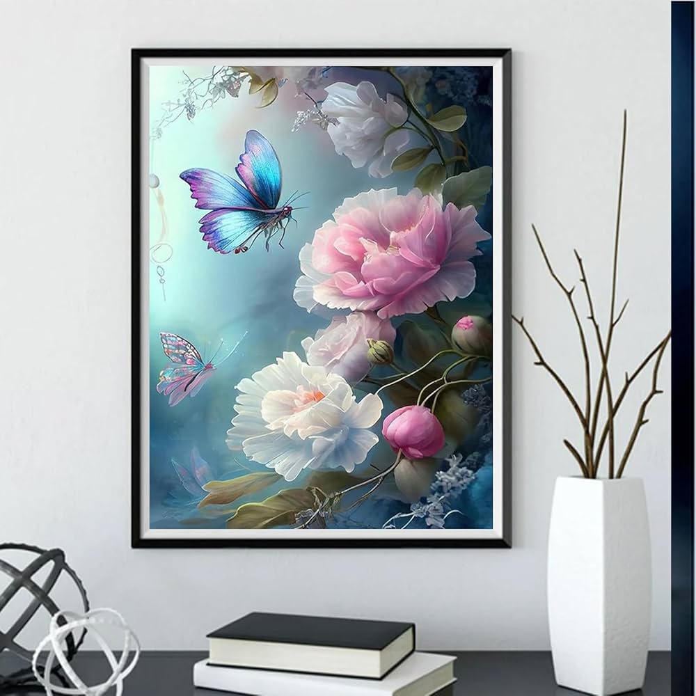 クロスステッチ　花瓶の牡丹【完成品】 クロスステッチ 花瓶の牡丹【完成品】 楽天市場】クロスステッチ