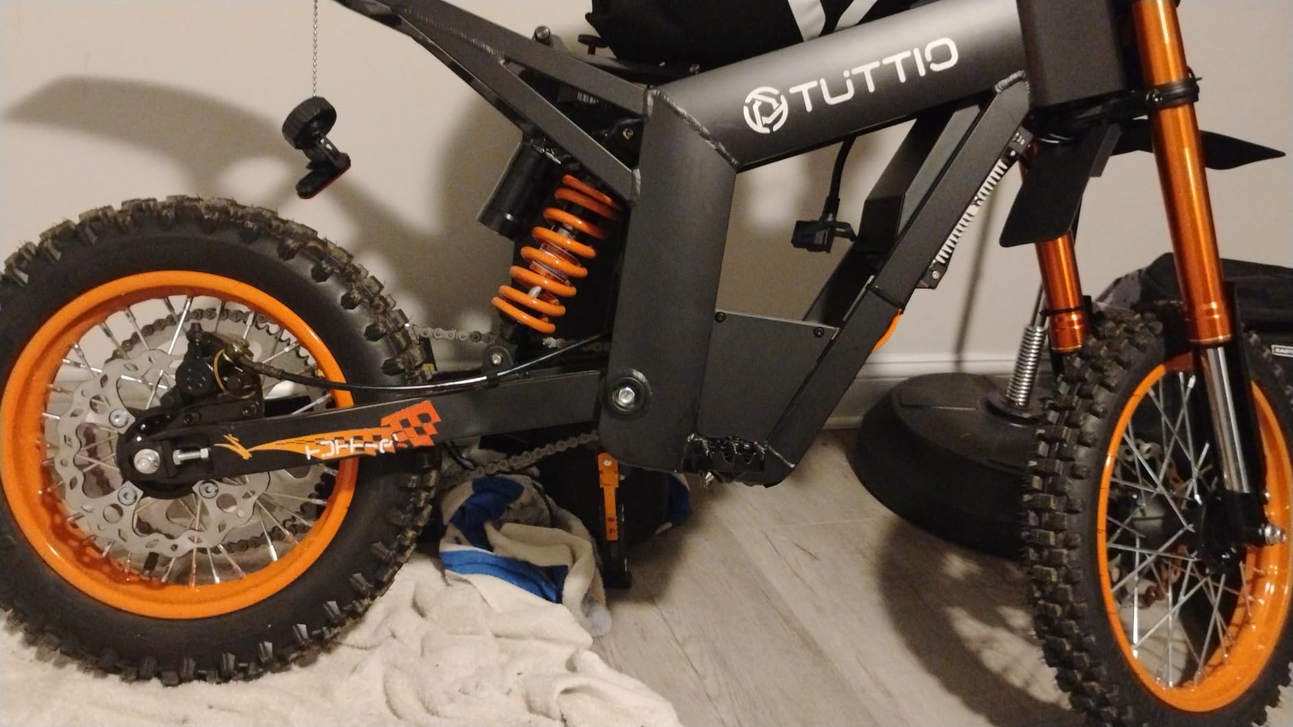 Soleil01 Electric-Dirt-Bike for Teens Adults, 14"/12" Fat Tire 2000W Electric-Motorcycle with 48V 21AH Battery Ebike 37MPH Hydraulic Brakes Mountain Off-Road EBike Fit Age 13+ photo review