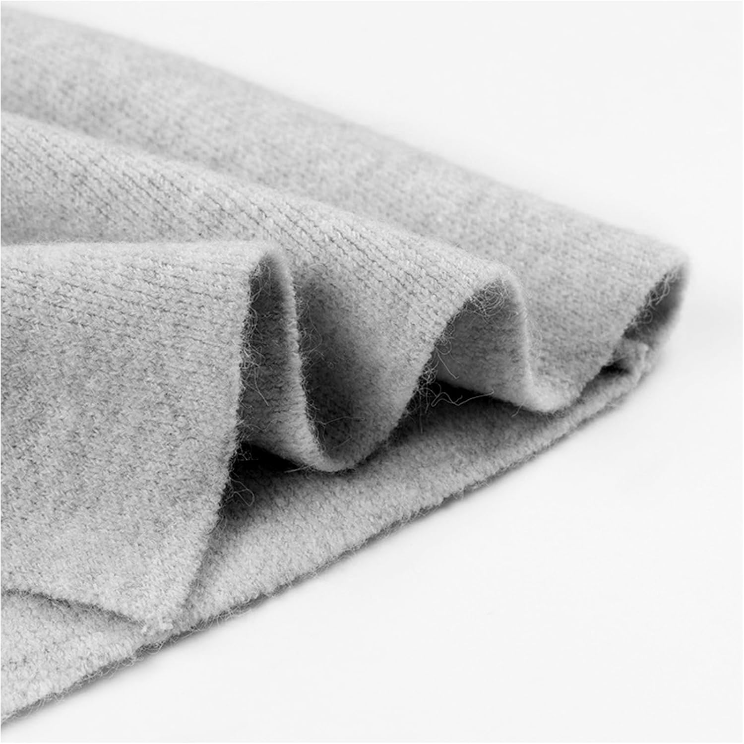 Women's Classic Coat Open Front Bowed Belted Oversized Long Jacket Cardigan Coatigan with Tie Belt Grey Small - Image 8