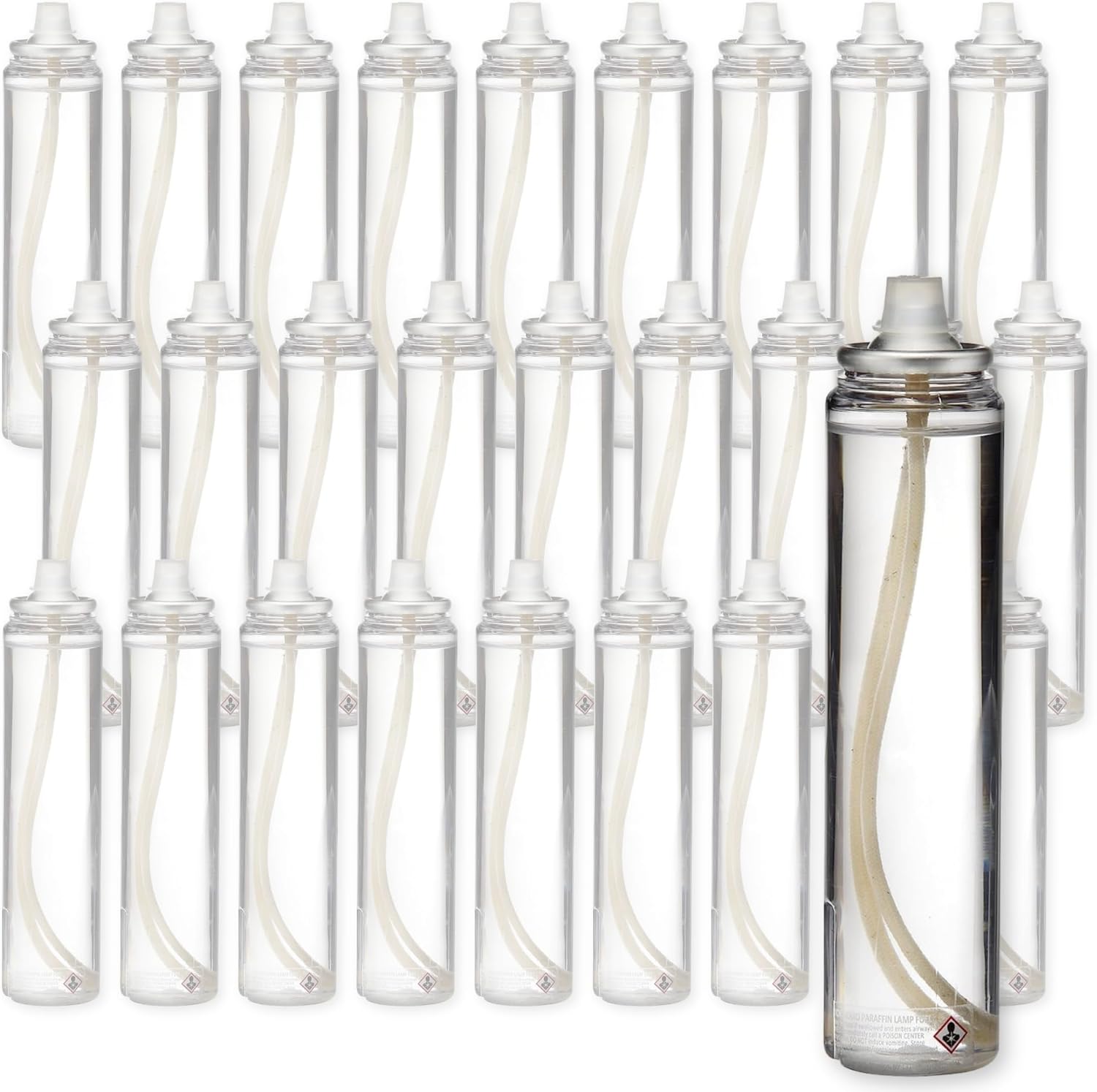 Hollowick - HD29 29 Hour Disposable Liquid Candle (36/case) Commercial FOODSERVICE USE ONLY,Clear