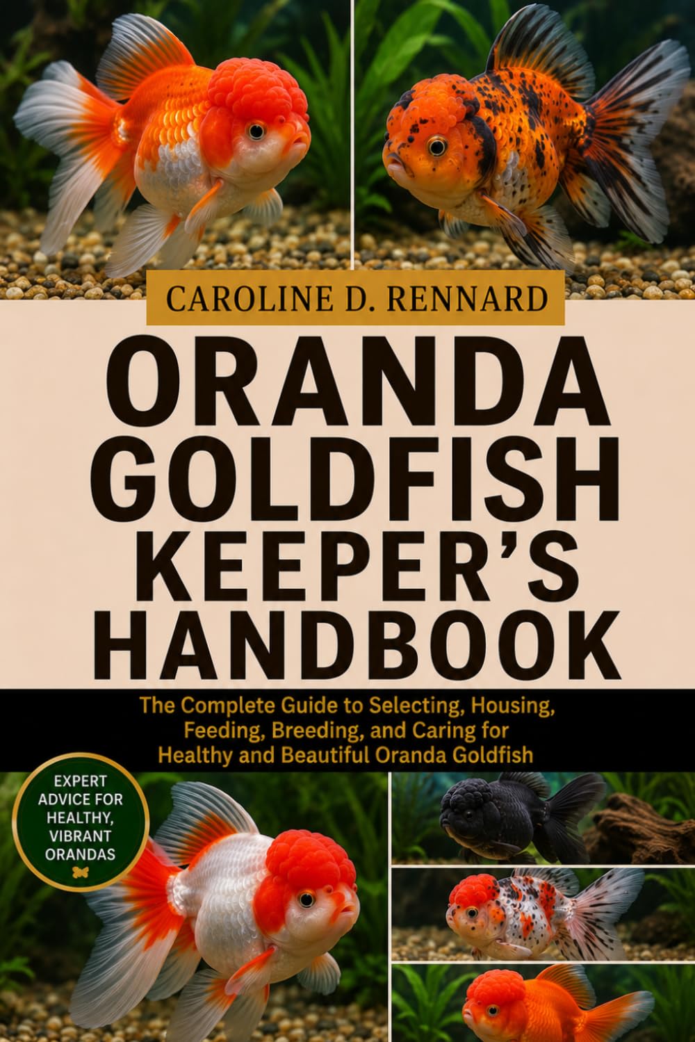 ORANDA GOLDFISH KEEPER’S HANDBOOK: The Complete Guide to Selecting, Housing, Feeding, Breeding, and Caring for Healthy and Beautiful Oranda Goldfish