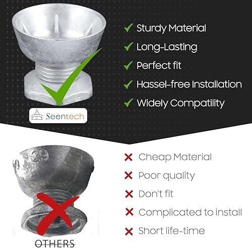 Miniatura 5 de Seentech 8066184 - Polea de repuesto para motor de secadora compatible con Whirlpool, Kenmore Dryers - Reemplaza 3394341, 3401143, PS11744884,