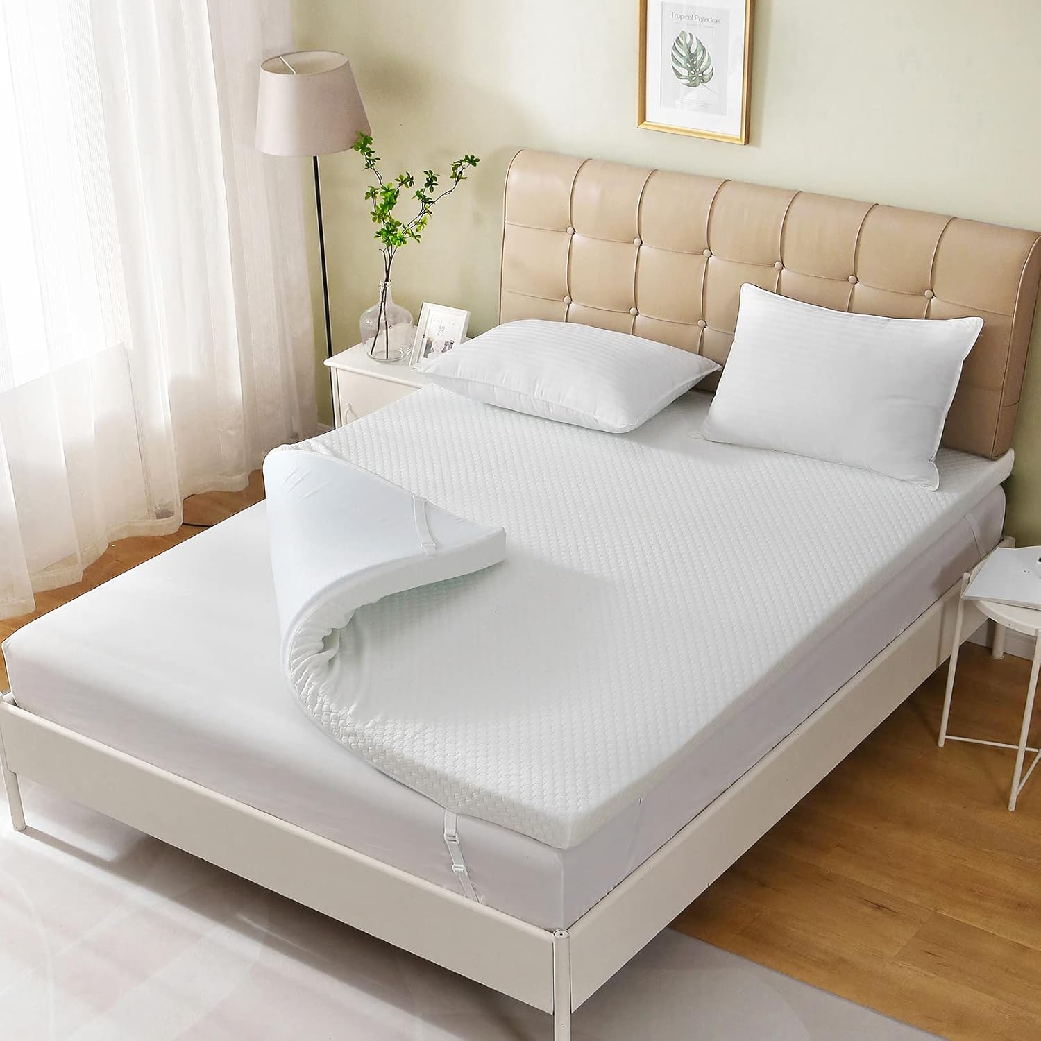 ONLIMET Mattress Topper Twin XL, 3 Inch Foam Mattress