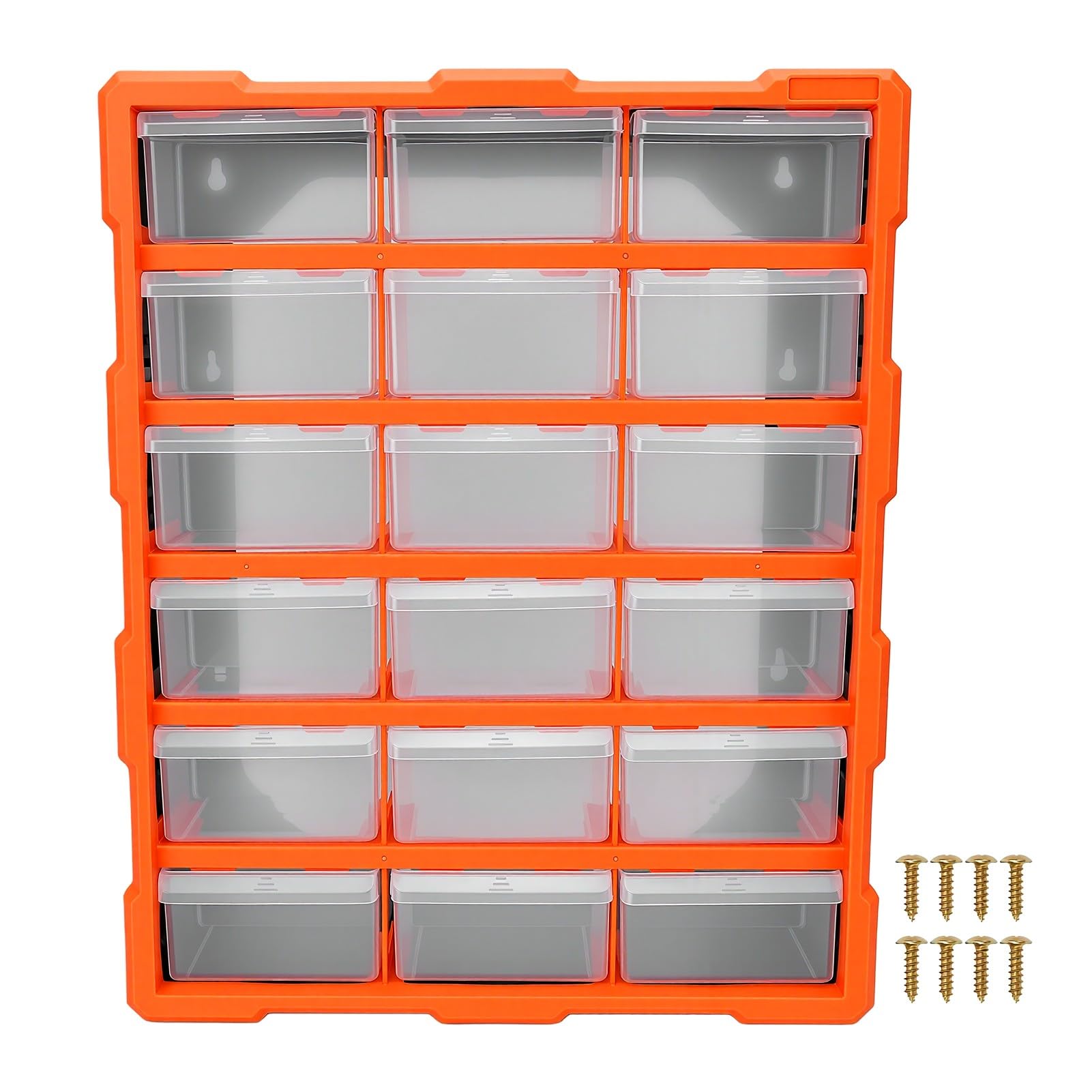 Hyuduo Szafka z Szufladami, 18 Szuflad Przezroczystych