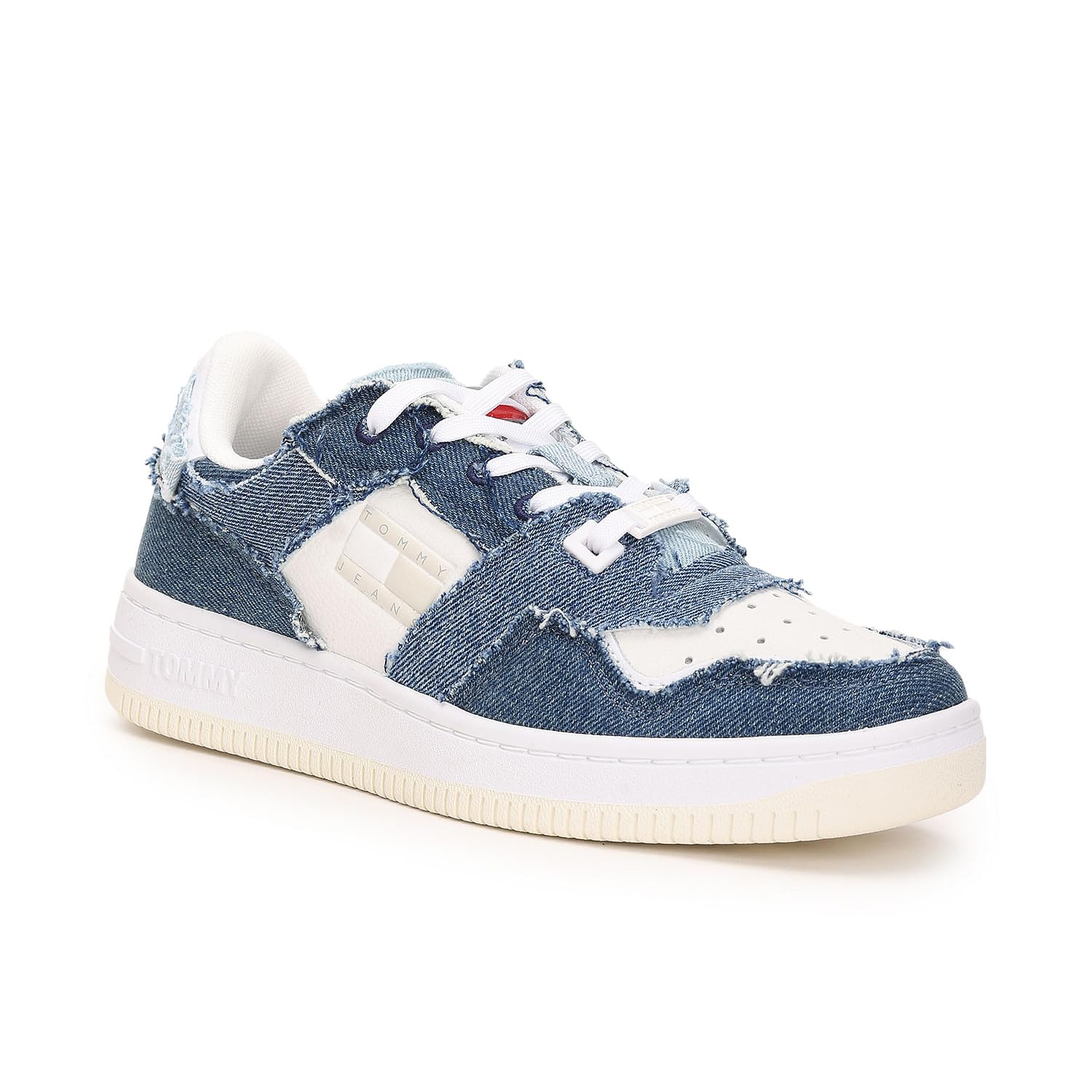 Tommy Hilfiger Cotton Solid Blue Women Flat Sneakers (F23HWFW192) Size- 36 (B0CL2J57G1) Amazon Price History, Amazon Price Tracker