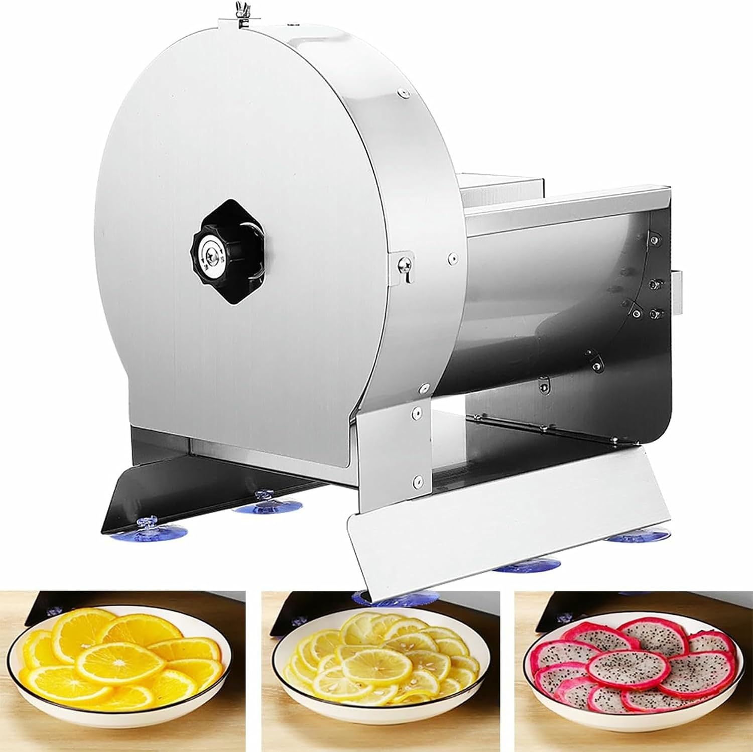 Commercial Fruit Cutter, Vegetable Cutter Machine, 1-10 Mm Adjustable Thick