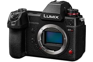 Panasonic Lumix S1H Full Frame 24.2 MP Mirrorless Digital Camera for Field Filming