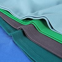 Vista 4 de GEMBERA Camiseta sin mangas para mujer, cuello alto, casual, básica, de algodón, acanalada, ajustada