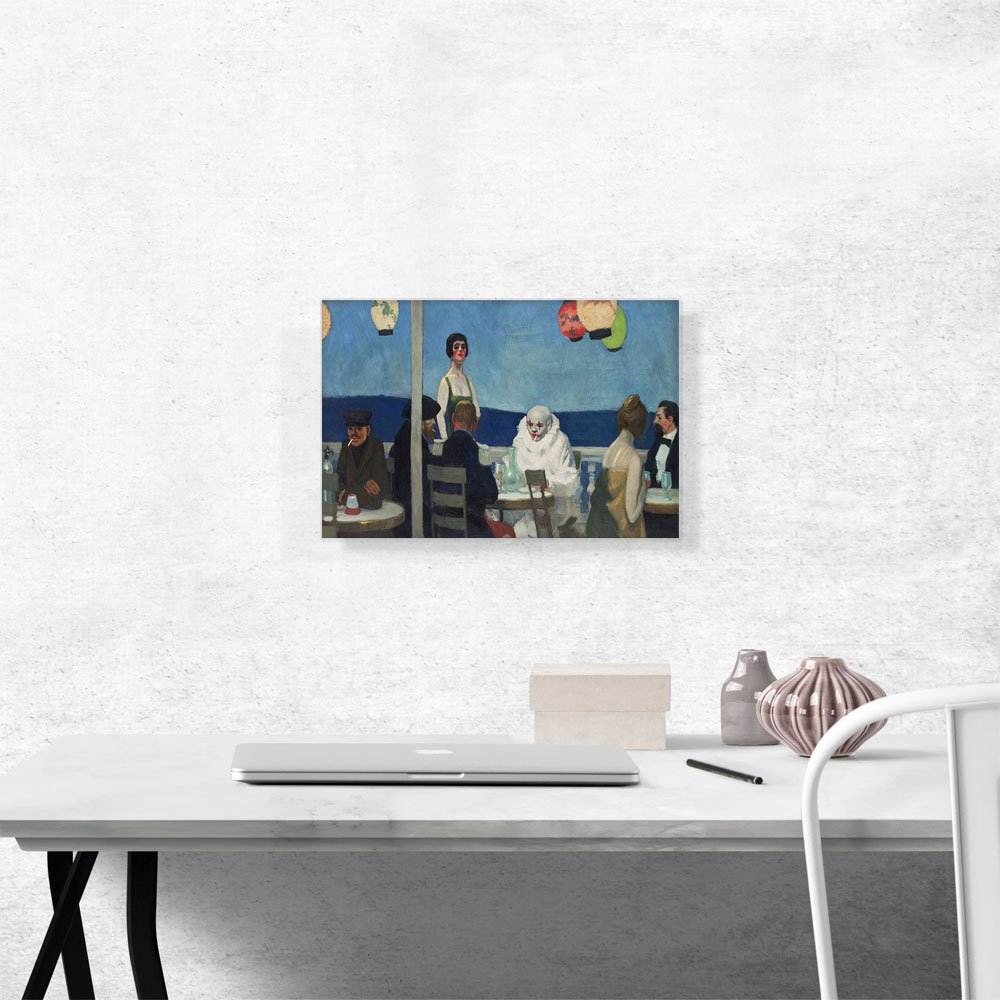 Amazon.co.jp: ARTCANVAS Soir Bleu 1914 キャンバスアートプリント