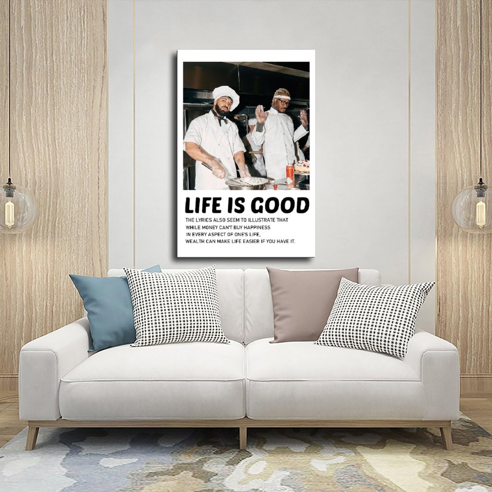 Amazon.com: KANCH Future Poster Life Is Good Music Covers Posters