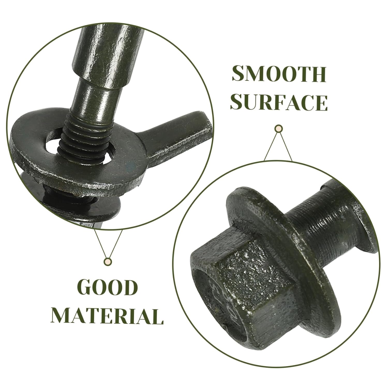 Zerodeko 4Pcs Correction Alignment Kit Adjustable Cam Bolt for Vehicle Wheel Alignment Enhances Stability and Performance Eccentric Design for Precise Adjustments