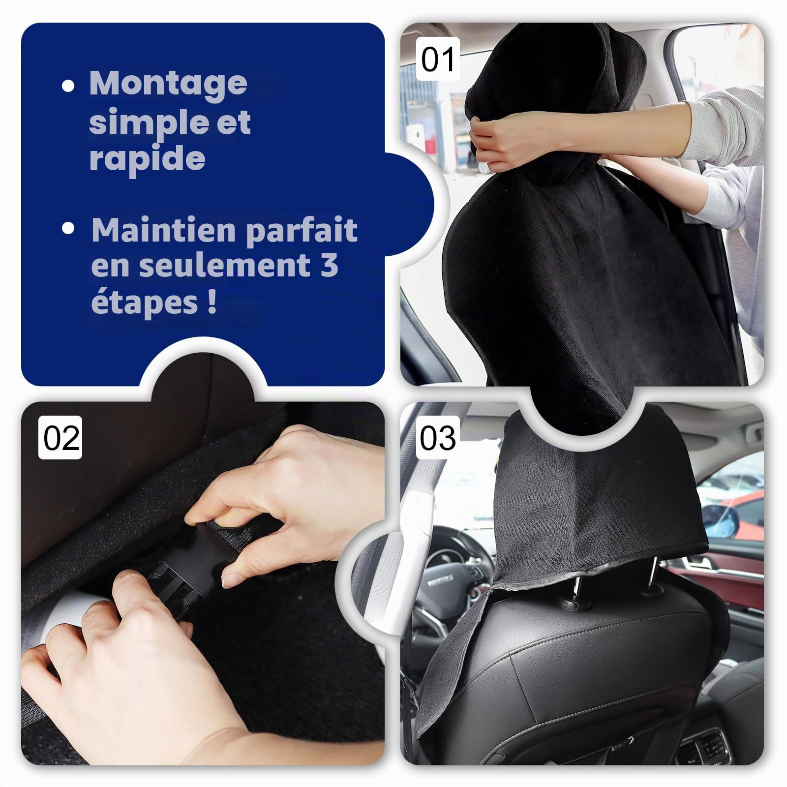 Housse de siège de Voiture en Serviette imperméable - Protection Universelle antidérapante et résistante à la Sueur pour siège Avant, pour Salle de Sport, Course, Natation et Plage