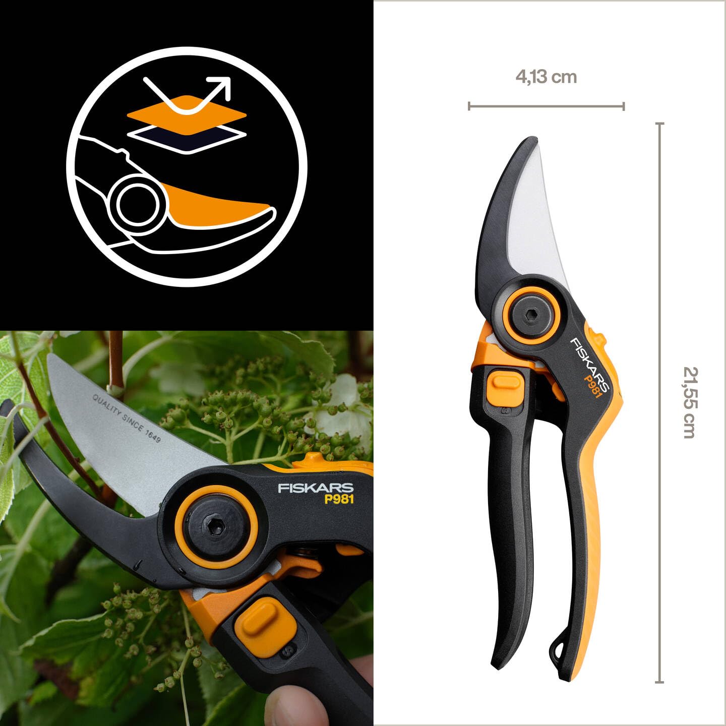 Fiskars X-Series DualAction Pruner P981