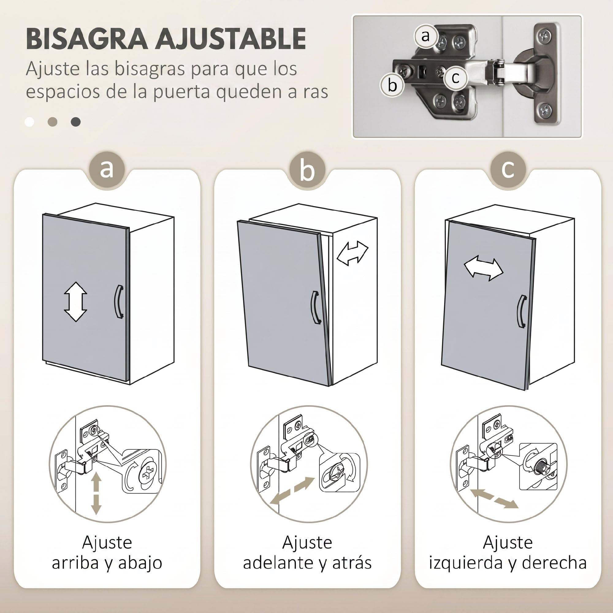 HOMCOM Mueble Bajo Lavabo, Mueble de Baño Compacto con Estante Ajustable, 2 Puertas, Estilo Moderno, para Lavabo con o sin Pedestal, 60x34x70 cm, Blanco Brillo
