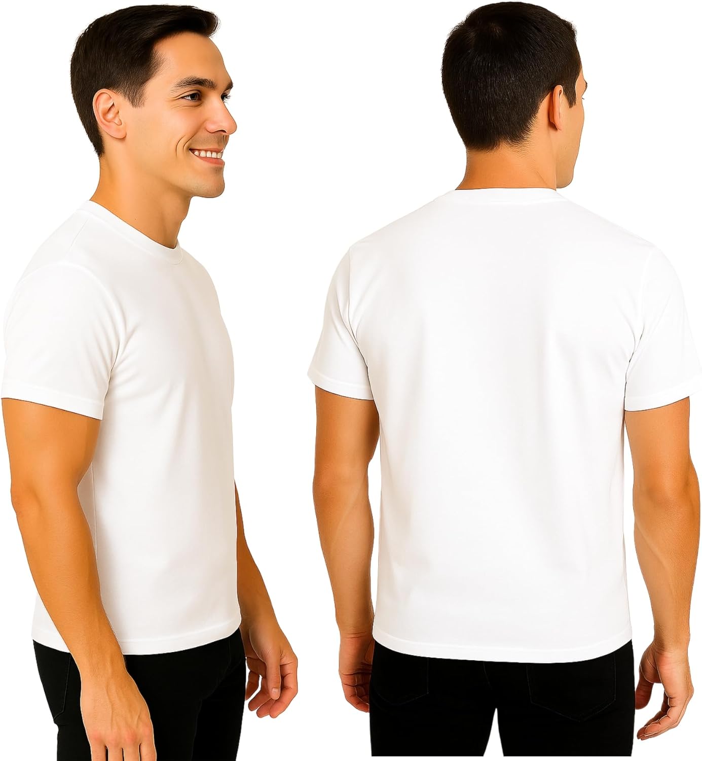 Wise Owl Accessories Men's T-Shirts Short Sleeve Crewneck Cotton Soft Comfortable Fashion T Shirts for Men, 1 Pack - Image 2