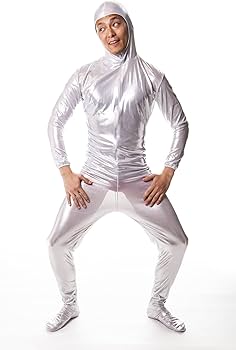 Amazon | ジグ(JiG) 全身タイツ シルバー L | コスプレ・仮装 通販