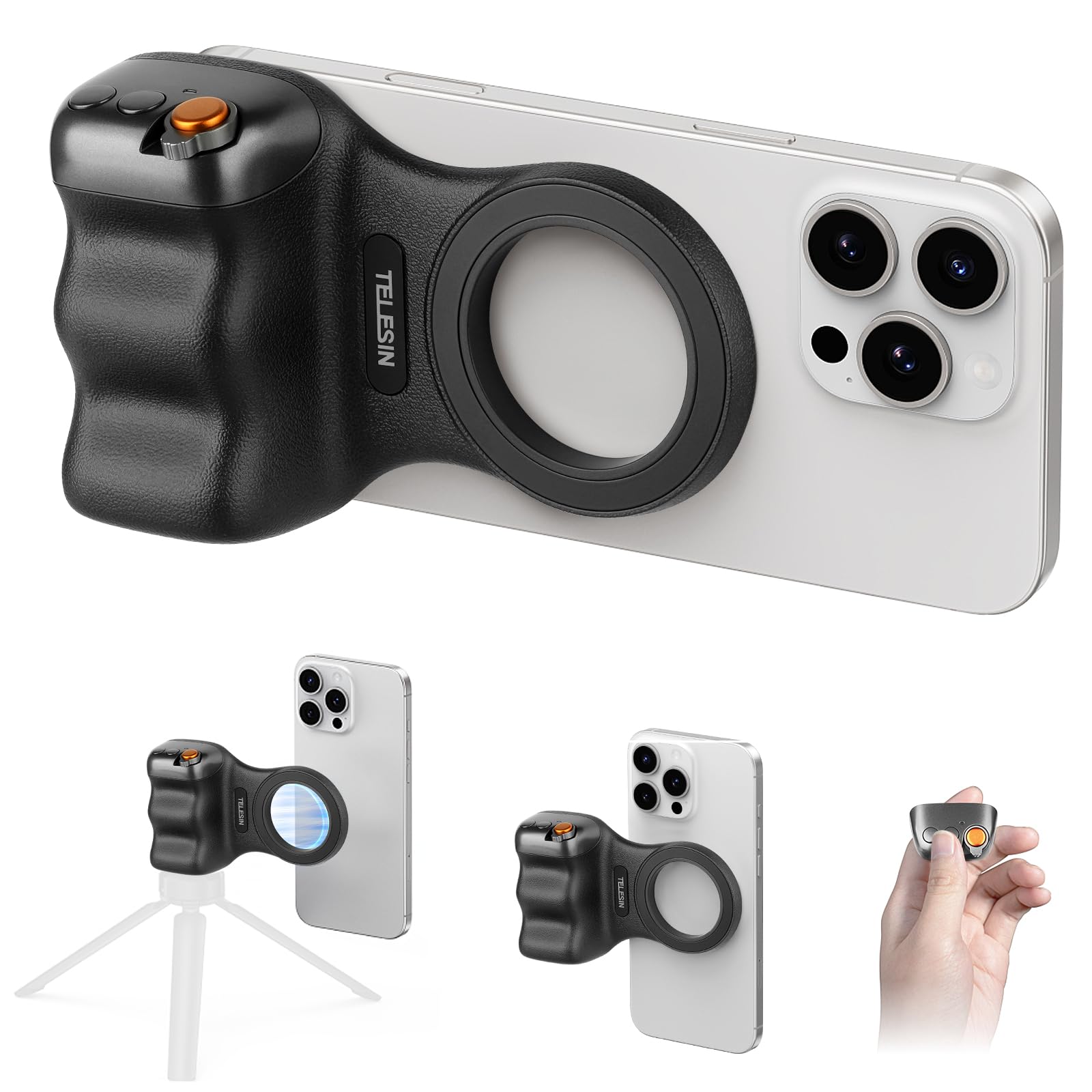 Locker.Ink | Capture Stunning Photos with These Top Mobile Phone Camera Grips Magnetic Phone Camera Grip