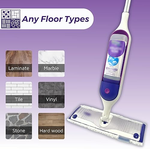 Miniatura 7 de 2 almohadillas de repuesto para trapeador Swiffer PowerMop multisuperficie, almohadillas de microfibra para limpieza de pisos, almohadillas de