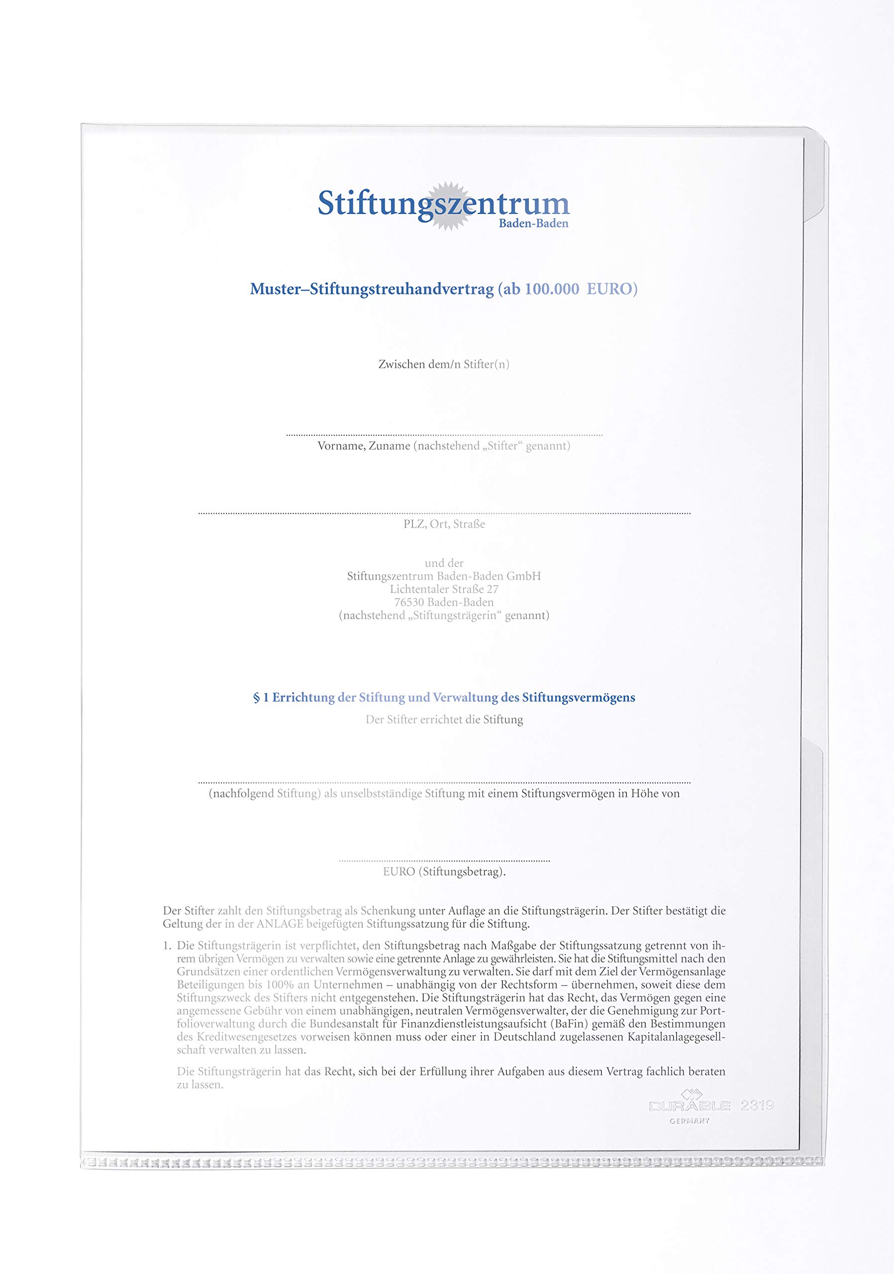 Buste Forate Trasparenti A5 Durable - Confezione Da 25 Pezzi Per Cataloghi - Foto 10