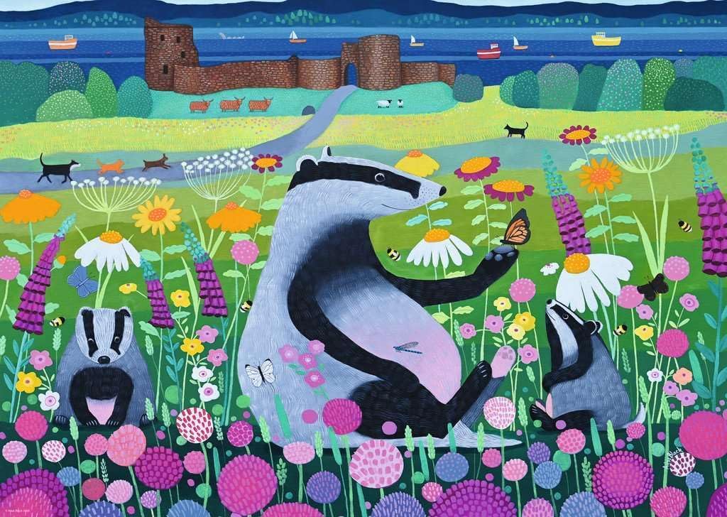 Ravensburger Meadow Mischief 1000 Piece Puzzle for Adults