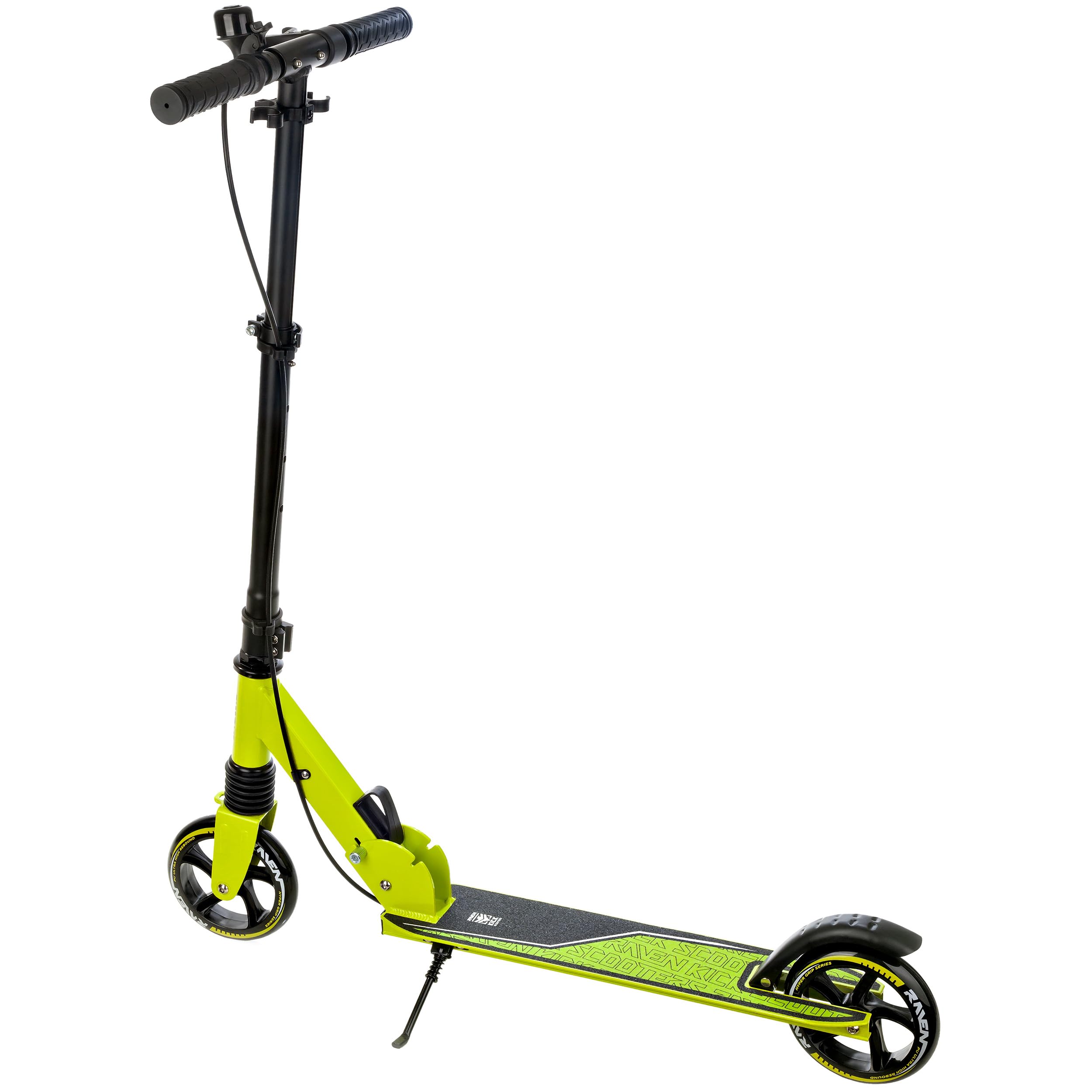 Raven - Monopattino per bambini e adulti - Scooter - Monopattino freestyle - Pieghevole, cuscinetti ABEC-9, manubrio regolabile in 4 posizioni