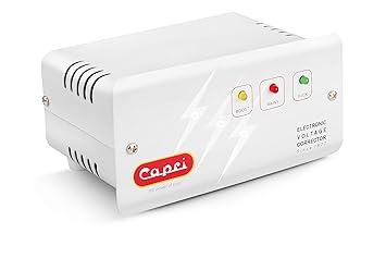 CAPRI DN 50 WOM Electronic Voltage Stabilizer for 300 L Refrigerator with Working Range 125-285V ( Multicolour)