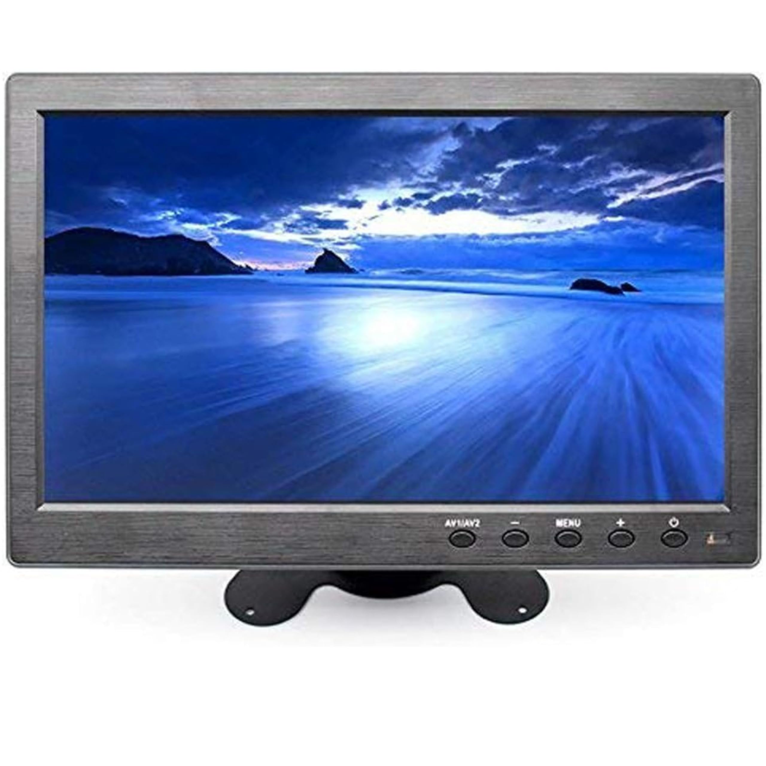 YASTA Monitor Telecamera 10.1" Videosorveglianza HD Display TFT/LCD Staffa Supporto