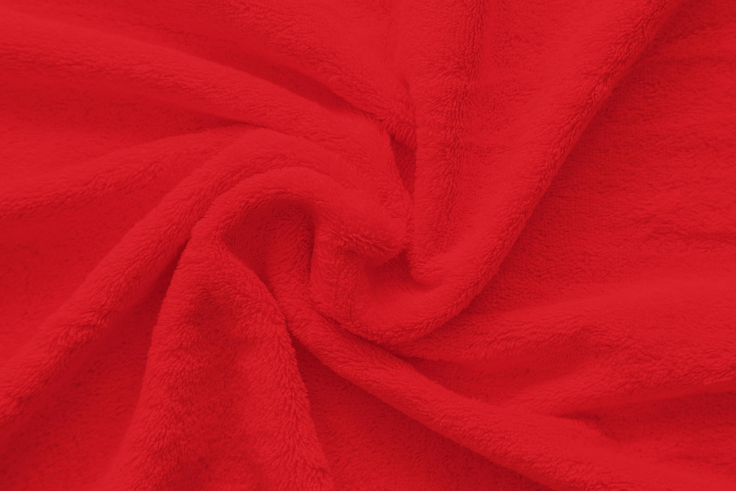American Veteran Towel, Juego de 4 toallas de mano para baño, 100 % algodón, juego de toallas de mano turcas de secado suave, toallas de mano rojas