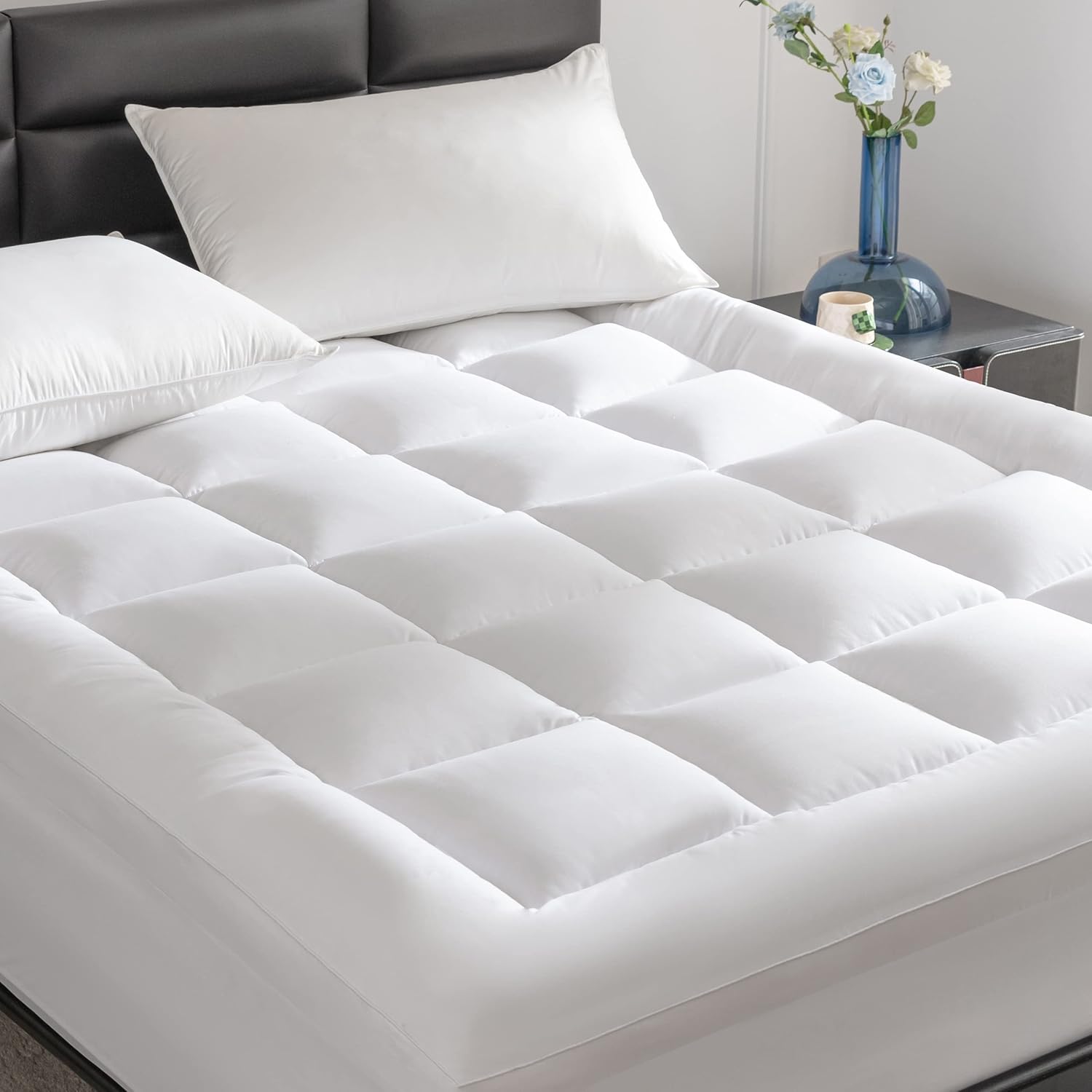 DREAMHOUR Full Size Mattress Pad Thick Breathable Mattress