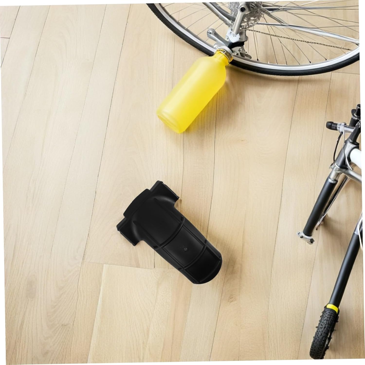Gadpiparty Universal Black Plastic Pp Rear Mudguard for Electric Motorcycles and Road Motorcycle Wheels, Streamlined Design Quick Installation, Sturdy Cycle Mudguard for All-weather