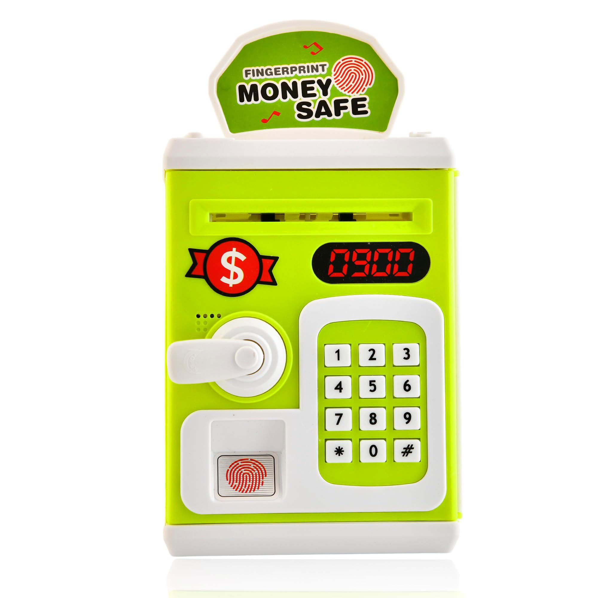 KRIDHA TOYS Money Safe ATM Kids Piggy Bank with Electronic Lock & Password Cartoon Printed Coin Box Money Saving Bank for Kids [Color As per Stock] (B0DJ19LM58) Amazon Price History, Amazon Price Tracker