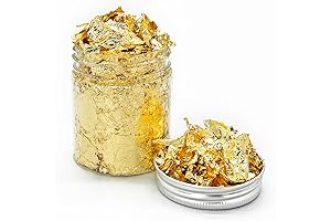 Gold Foil Flakes for Resin: Dazzle Your Crafts with Shimmering Radiance