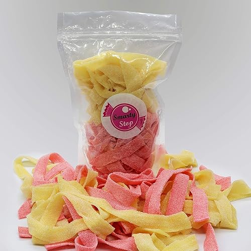 Smarty Stop Sour Candy Gummy Belts (Summer MixMango - Pink Lemonade - 1 libra)