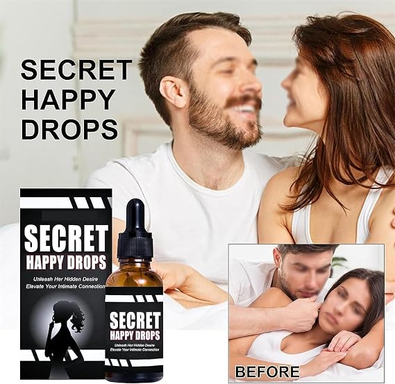 Secret Happy Drops,Pleasure Peak Oral Drops,Happy Hormones Drops for Women,Enhancing Sensitivity and Pleasure,Pleasure Peak Secret Potion,Drops for Women and Men,Boost Energy Levels (2)