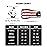 DMoose weight belt - lifting belts for Performance Lifting - Weightlifting Adjustable Lifting Belts for Men & Women with Comfortable Neoprene - Gym Belt, Workout Belt - American Small