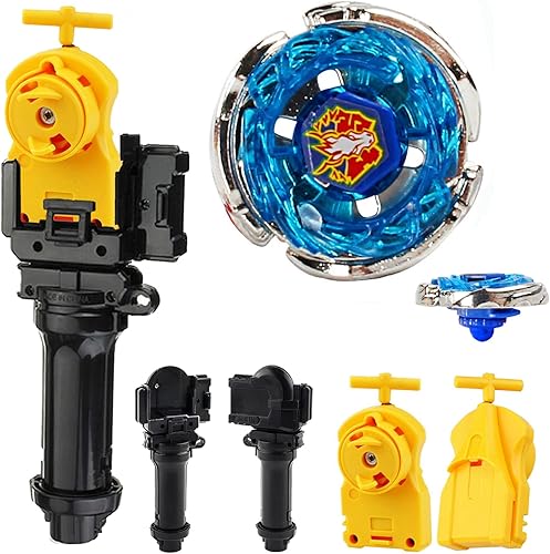 Juguetes giratorios de batalla Bey Burst Toy Starter BB28 Storm PegasisPegasus 105RF Booster Battle Metal Fusion Lucha con lanzador de cuerda dorada