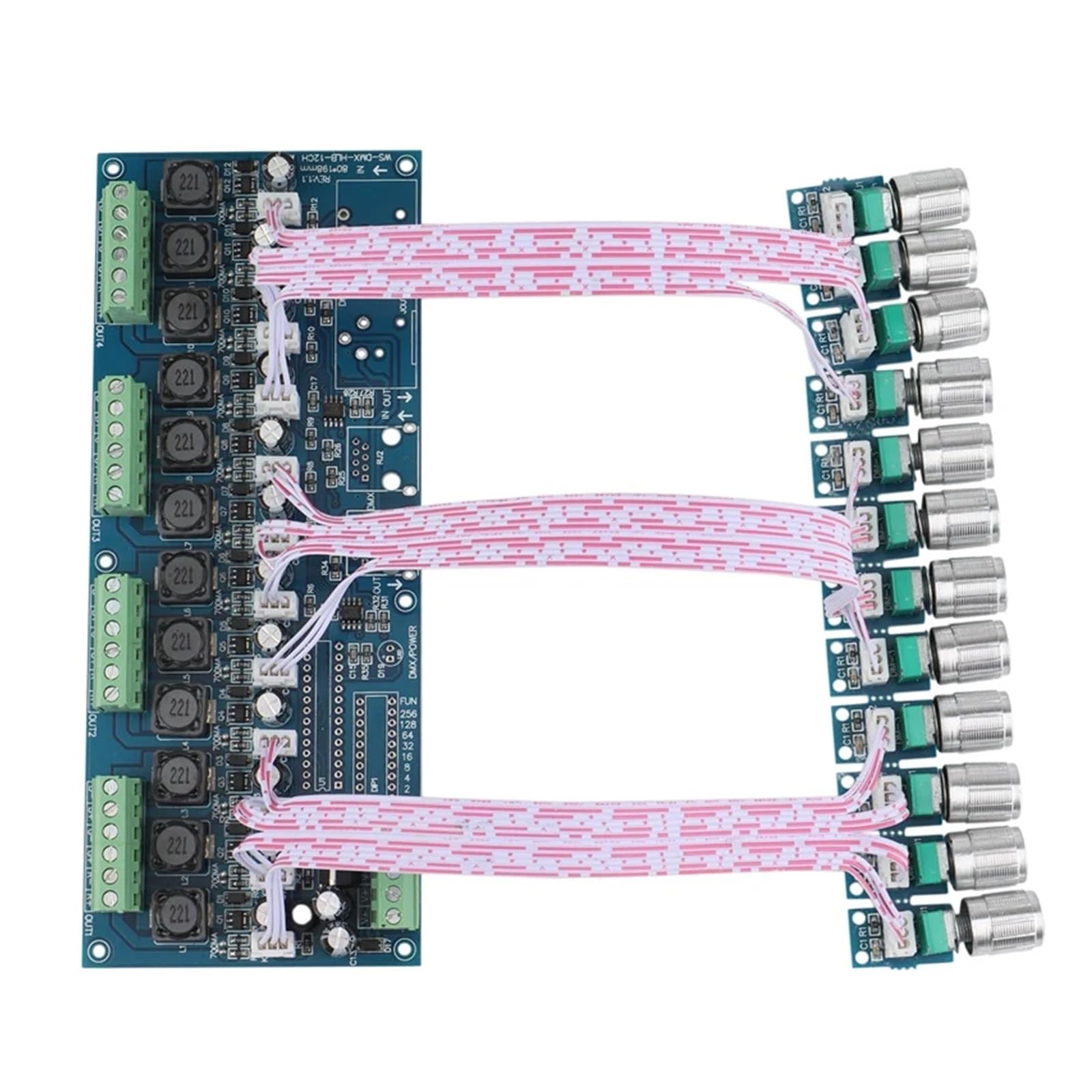Décodeur variateur 512 avec courant constant pour éliminer le scintillement des bandes LED